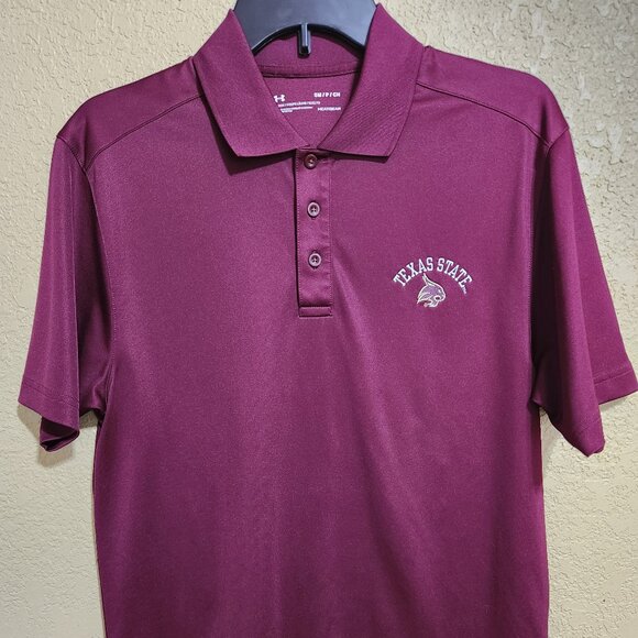 TXST Bobcat mens polo - Picture 1 of 3